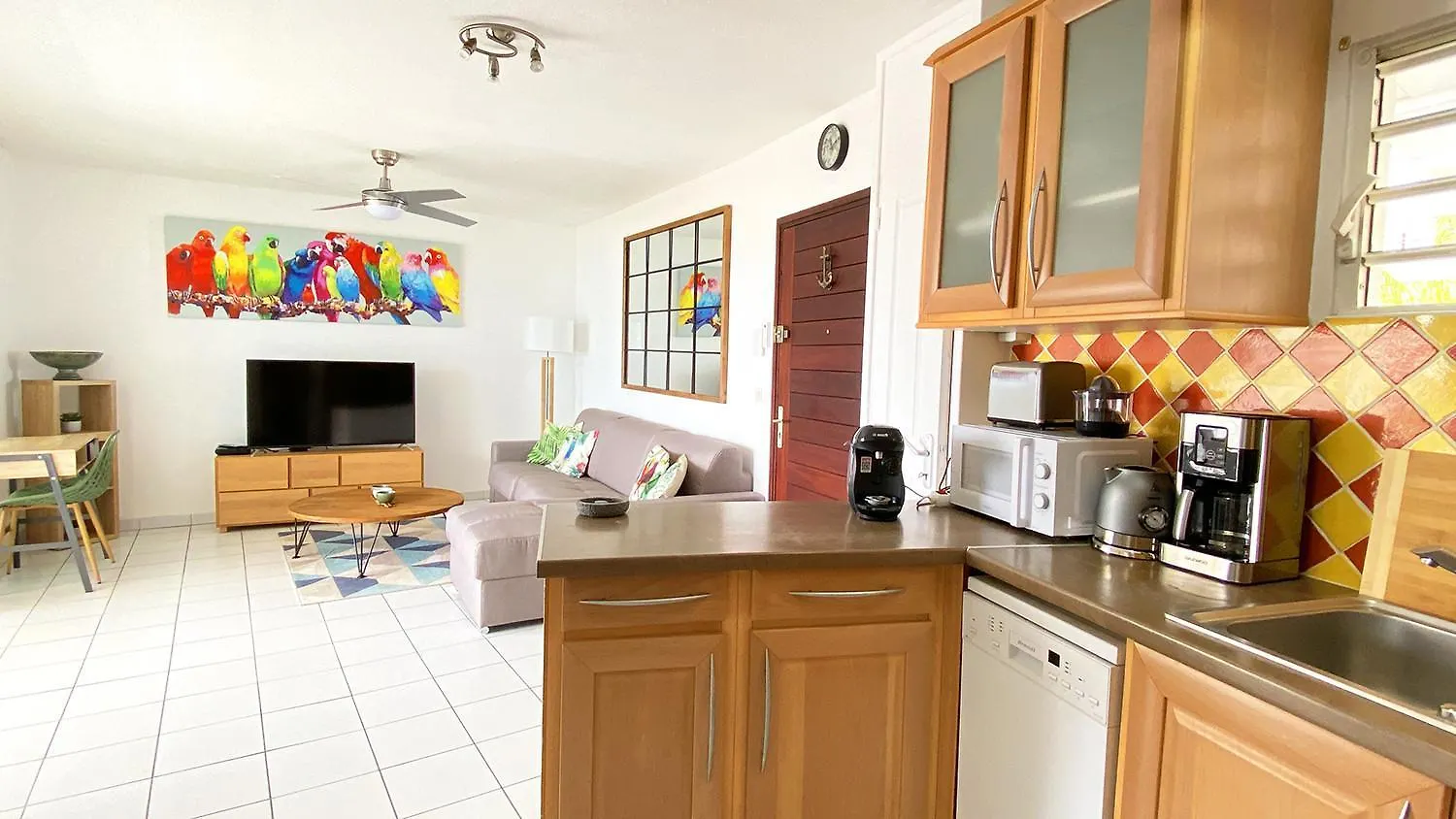 Apartamento Atlantis, Magnifique T2, Vue Mer, Proche Plage, Anse Mitan Les Trois-Ilets